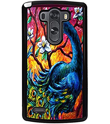 425x478 Colourcraft Beautiful Peacock Drawing Design Back Case