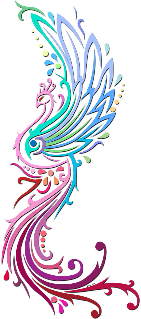 594x1346 Colorful Peacock Drawing Peacock Clipart Easy Draw Pencil