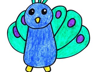 320x240 Peacock Pictures For Kids Learn How To Draw A Peacock For Kids