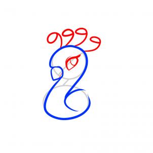 302x302 Drawing Printout How To Draw A Peacock For Kids