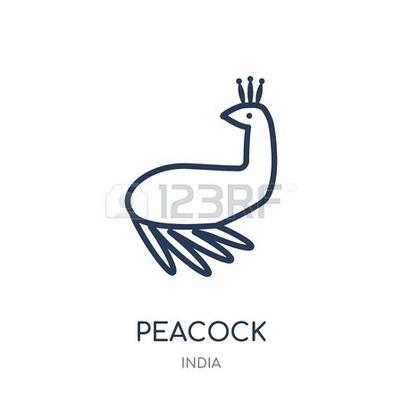 450x450 Easy Drawings Of A Peacock Peacock Drawing With Colour Vector Easy