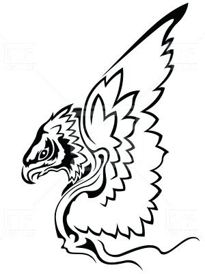 300x400 Feather Coloring Sheet Eagle Color Bald