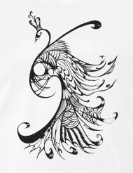 190x246 Peacock Tattoo Men's Premium T Shirt Spreadshirt