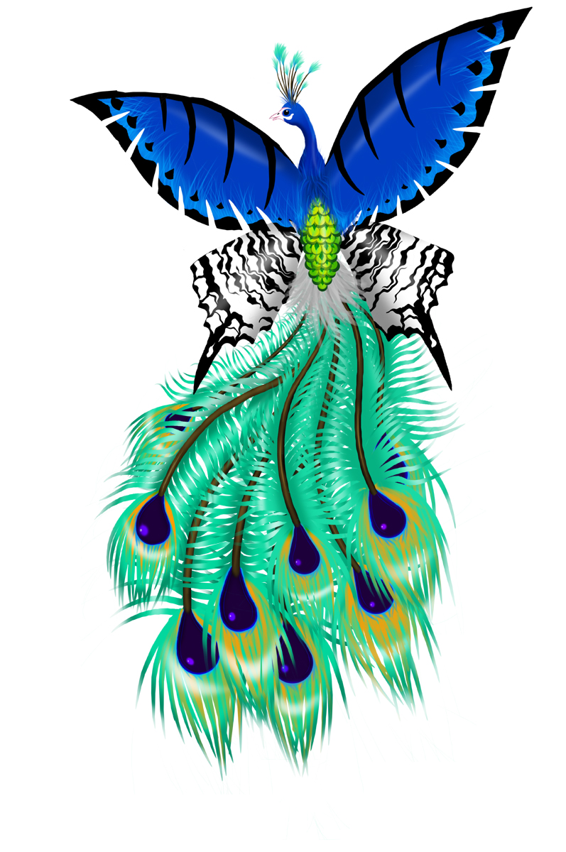 797x1200 My Butterfly Peacock Eye Clipart