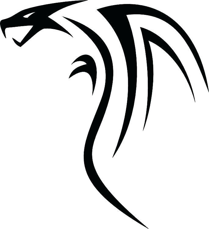 686x752 How To Draw A Tribal Tattoo Step