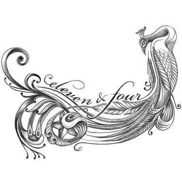 375x375 Delightful Peacock Tattoo Designs