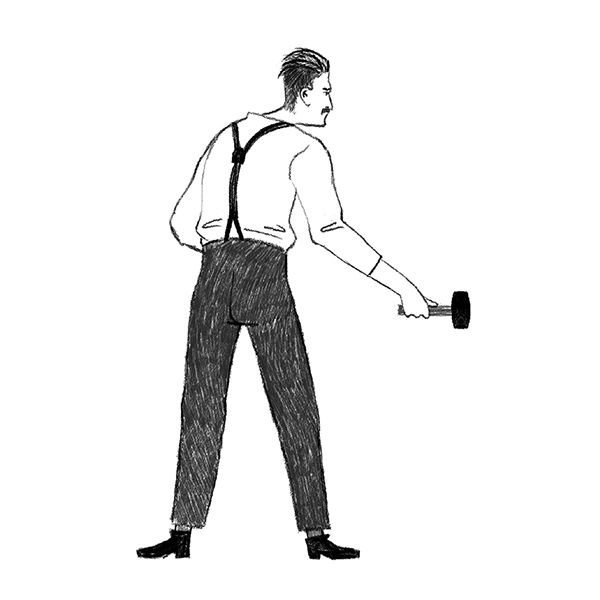 600x600 White Gray Black