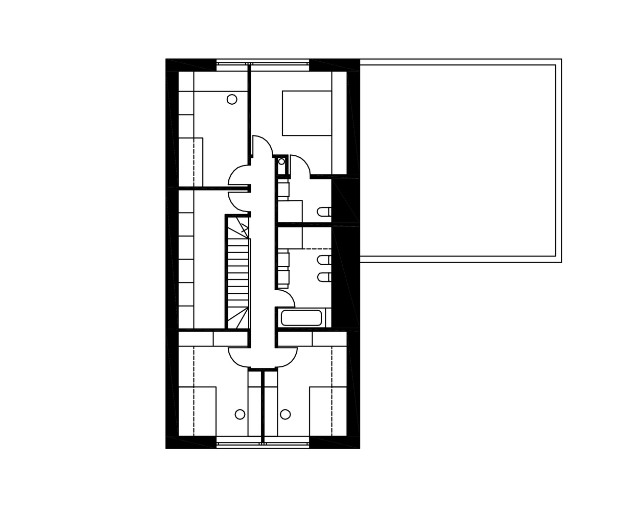 1259x1000 Gallery Of House On Windy Peak Stempel Tesar Architects