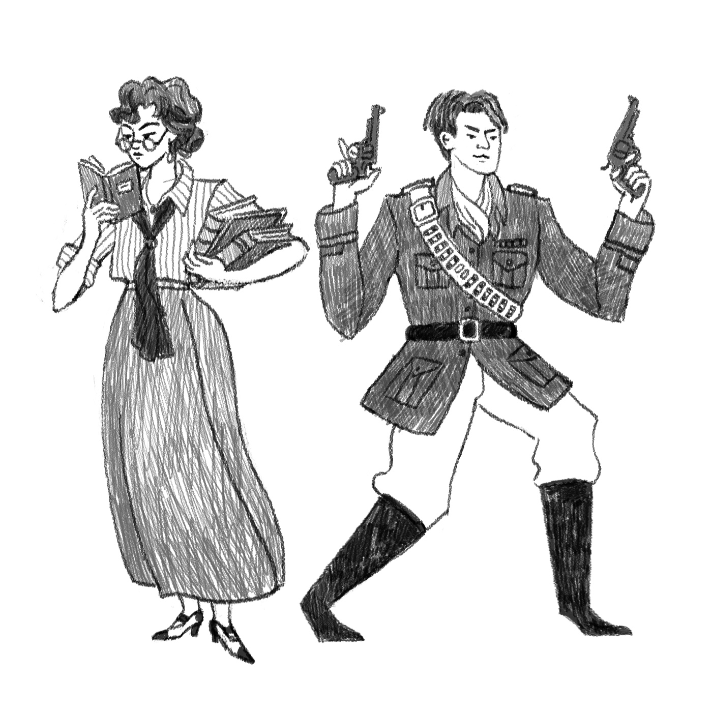 1400x1400 White Gray Black