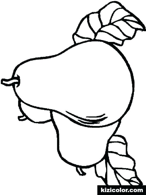 600x800 Pear Coloring