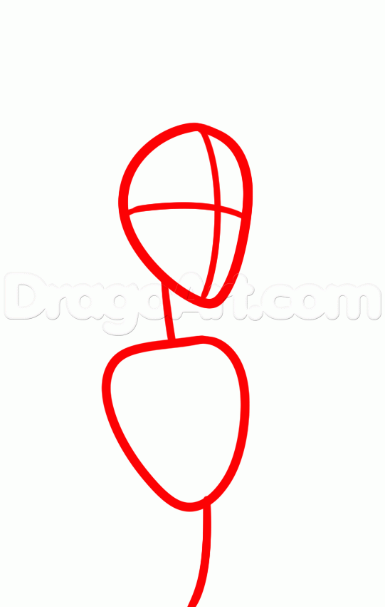 541x851 Draw Pearl From Steven Universe, Step