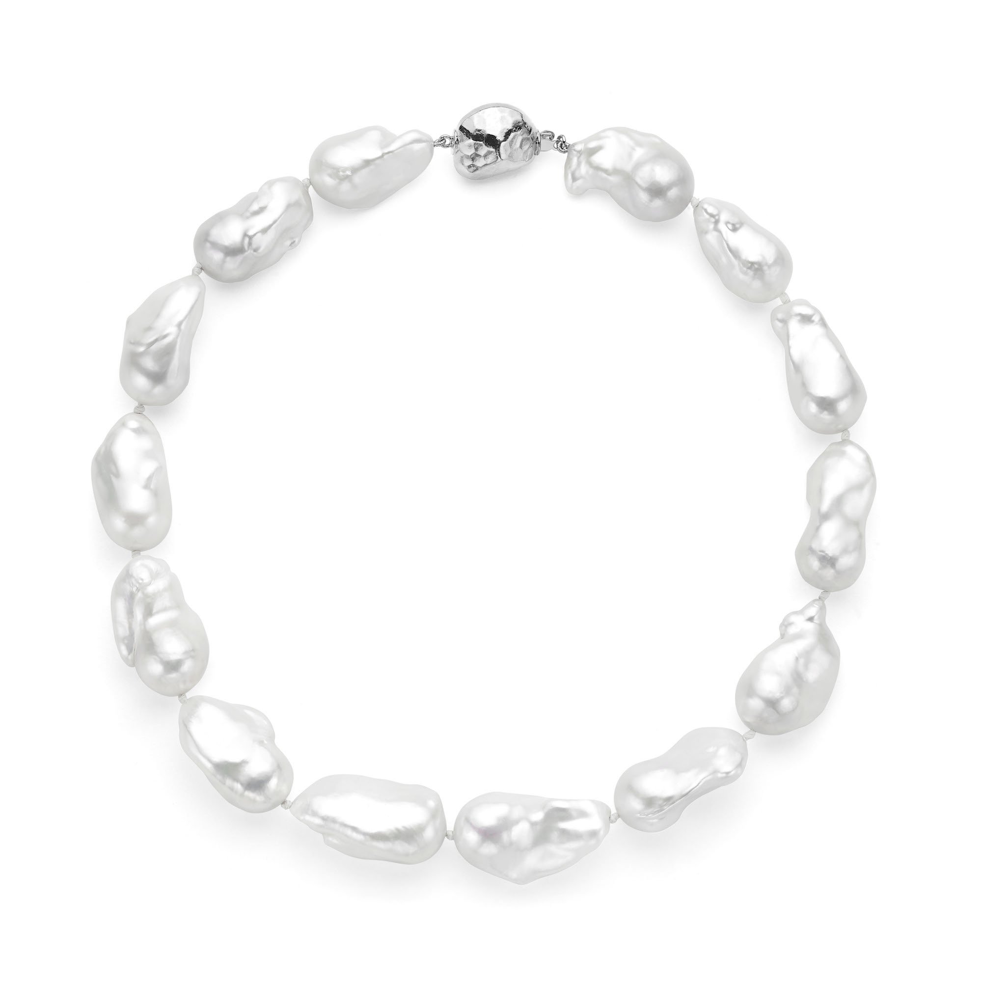 2000x2000 Le Croisette Large White Baroque Freshwater Pearl Necklace