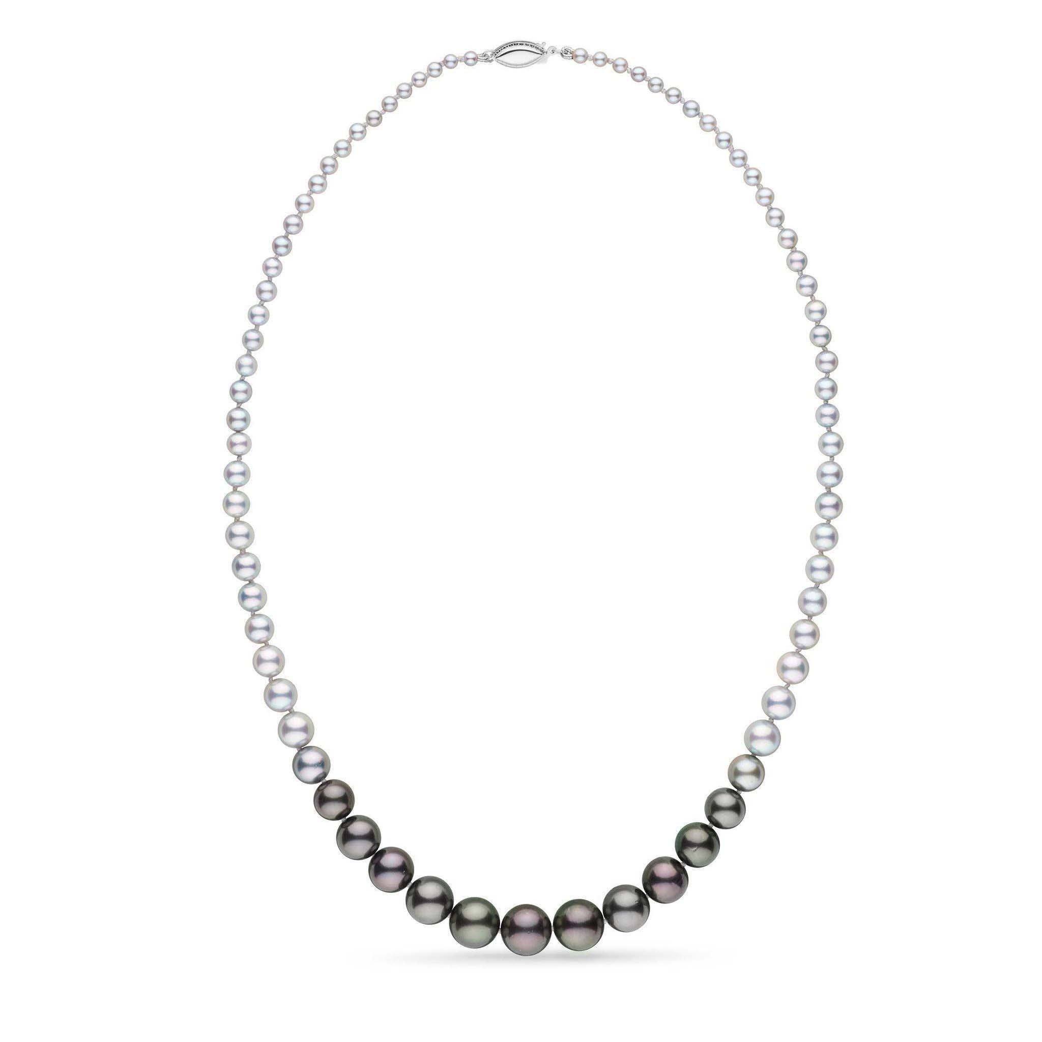 2048x2048 Ombre Collection Mm Akoya And Tahitian Pearl Nec