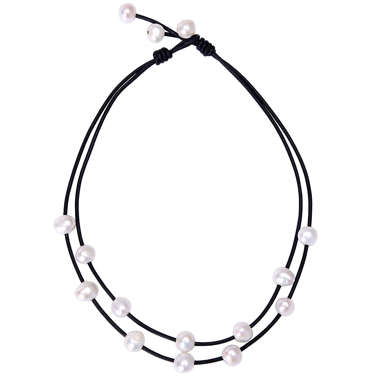 1500x1500 freshwater pearl choker cultured pearl on strand