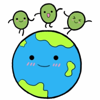 320x320 Hd Peas Drawing Cute
