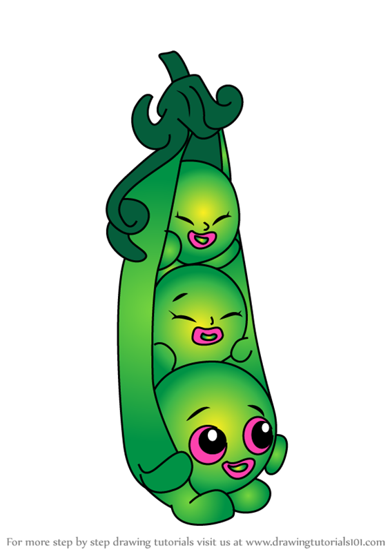 565x800 Learn How To Draw Sweet Pea From Shopkins