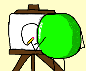 300x250 Peas Drawing