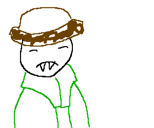 300x250 peasant shows his fangs drawing