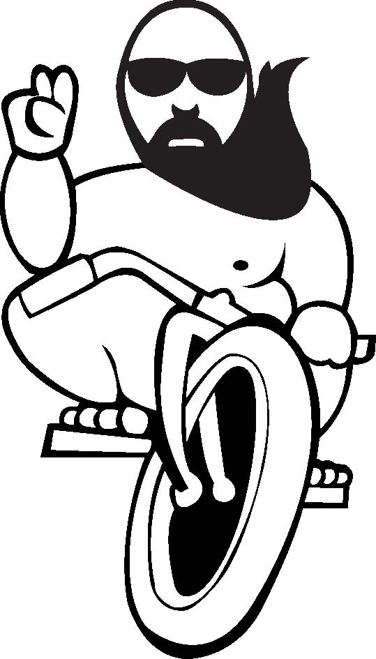 539x945 pedal with peace tree on the big yellow bike!