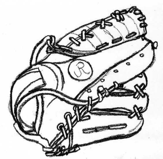 565x550 baseball mitt baseball glove drawing clipart