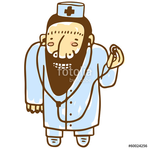 500x500 Pediatrician With Stethoscope Stock Image And Royalty Free Vector