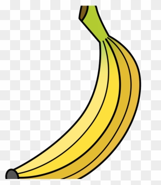 320x369 This Is A Drawing Of A Single Banana