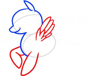 302x265 How To Draw How To Draw Pegasus For Kids