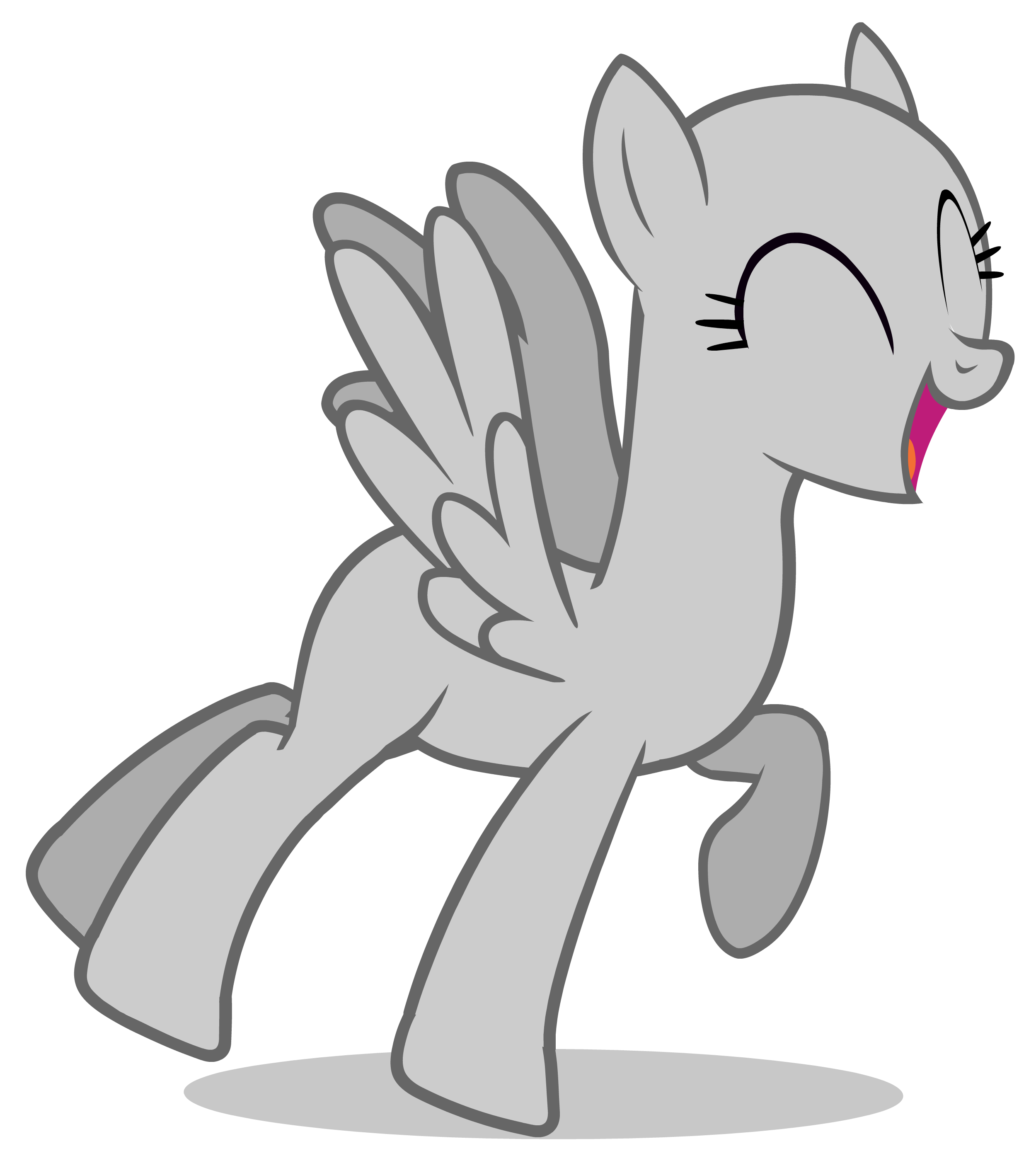 2500x2806 Drawing Ponies Pegasus Transparent Png Clipart Free Download