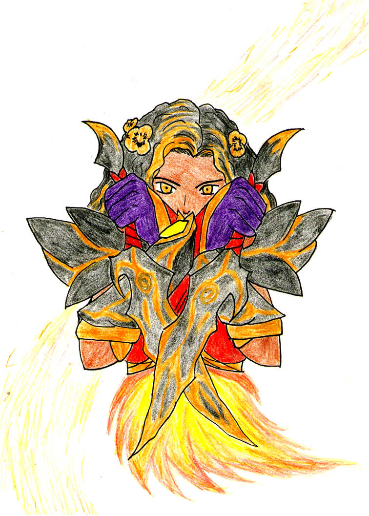 756x1057 pele pencil drawing