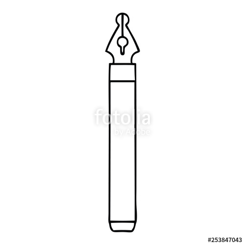 500x500 Quirky Line Drawing Cartoon Ink Pen Stock Image And Royalty Free