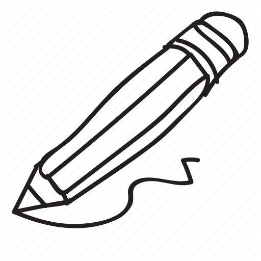 512x512 Doodle, Drawing, Hand Drawn, Pen, Pencil, Signature, Wrire Icon