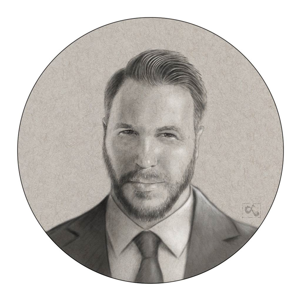 1024x1024 Headshot Illustration On Behance