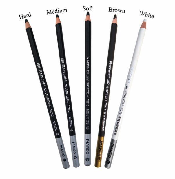 604x617 Sketch Drawing Pencils Set B Hb H