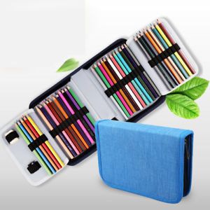 300x300 Colored Pencil Case Pen Box Makeup Bags Storage Bag Pouch For Art