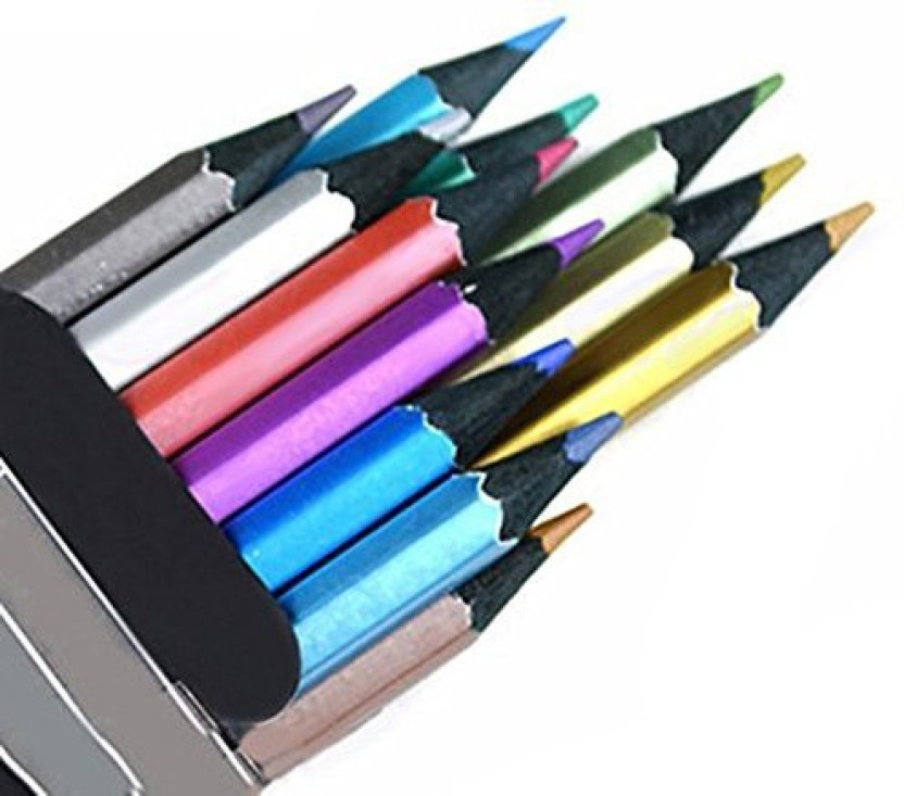 832x733 Mxxgmyj Count Metallic Colored Pencils Assorted Coloring Pencil