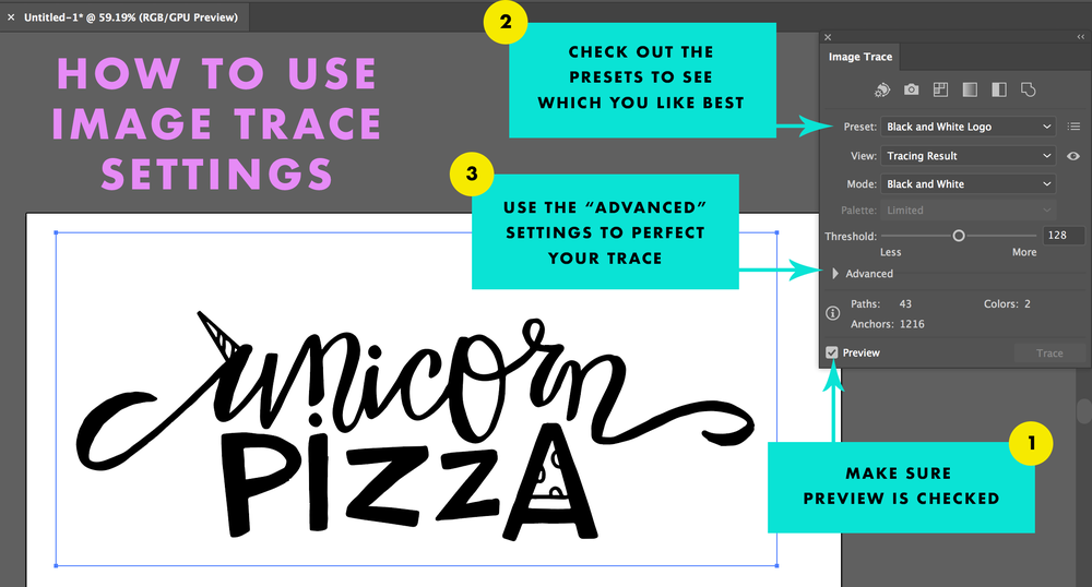 1000x538 how to turn a hand lettered sketch into a digital vector logo