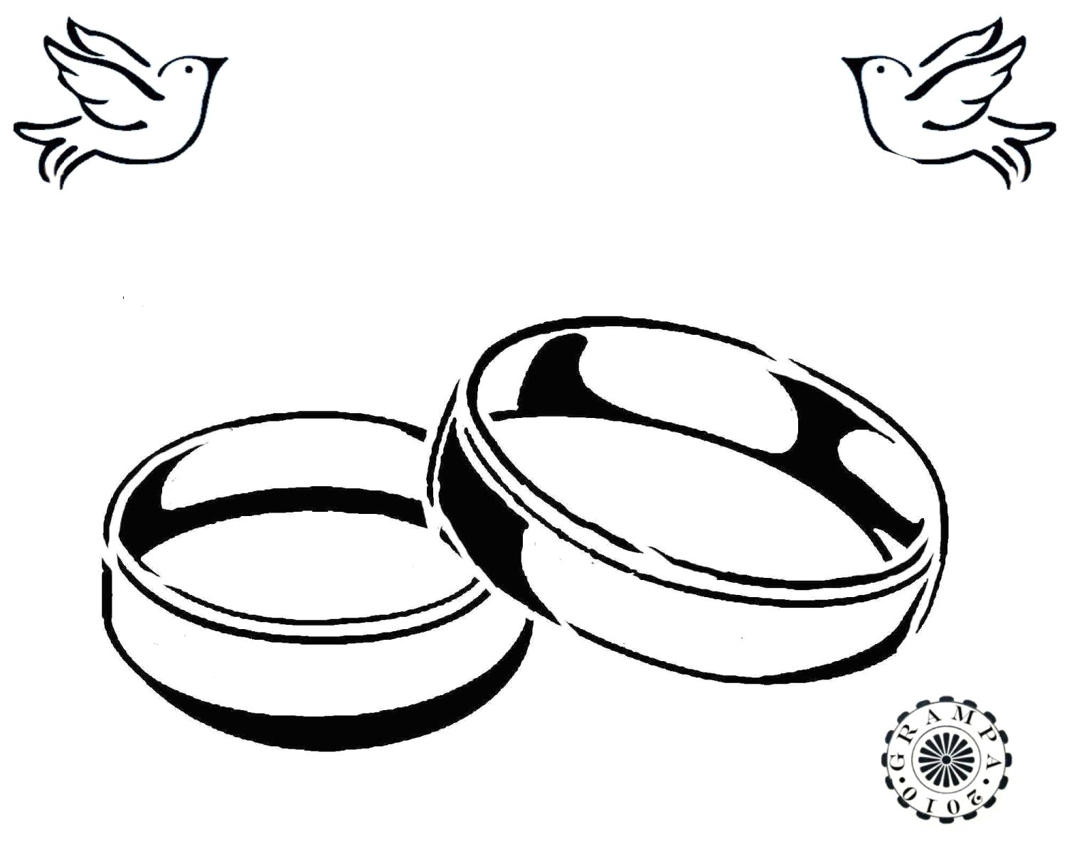 1500x1200 Wedding Rings Drawing Drawn Ring Marriage Pencil And In Color