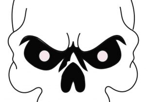 300x210 Skull Easy Pencil Drawings