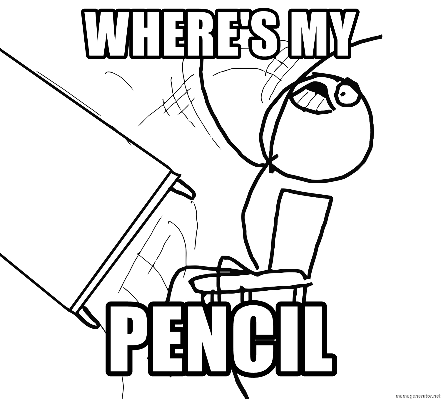 1500x1355 Where's My Pencil