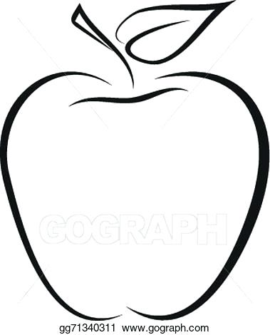 379x470 Drawing An Apple Apple Drawing Images With Colour