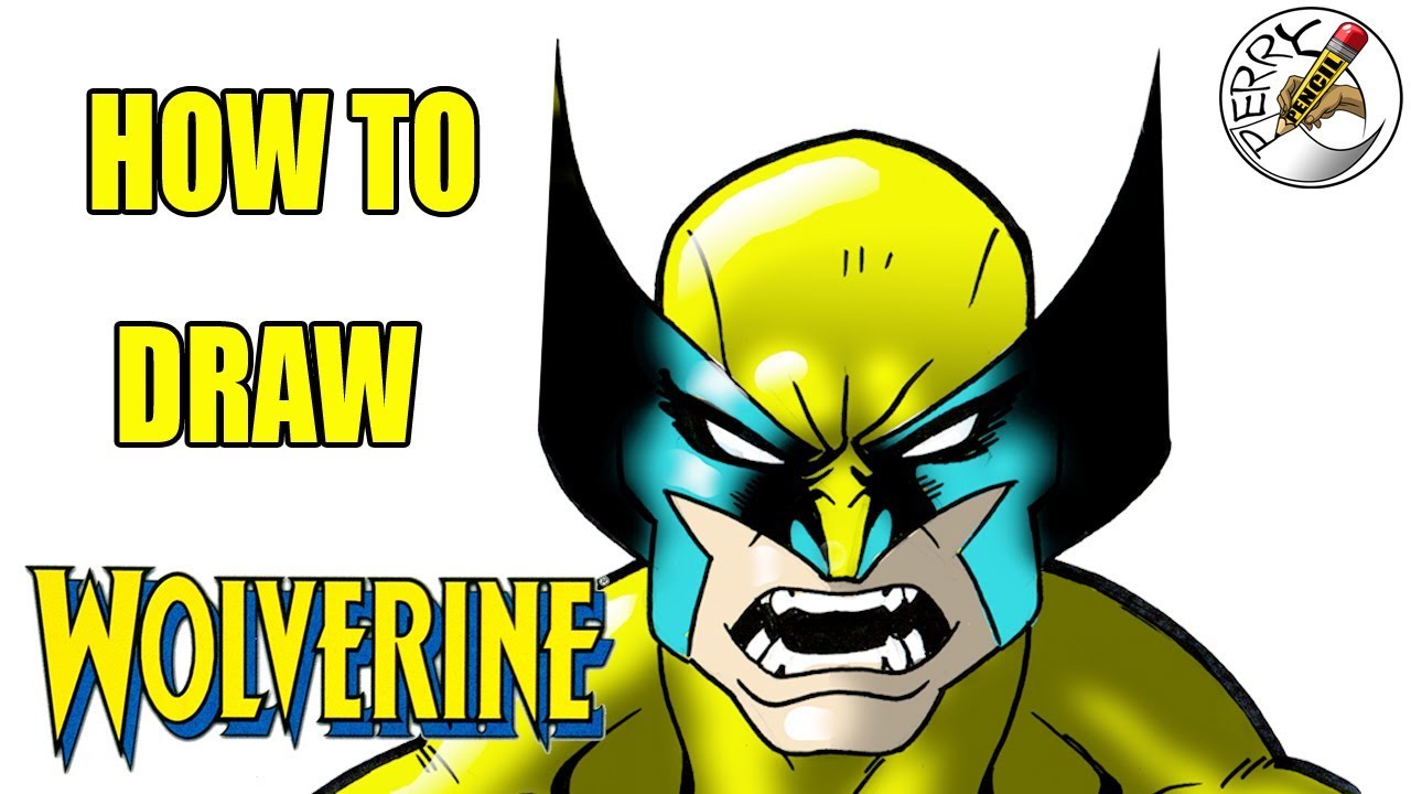 1280x720 How To Draw Wolverine Face