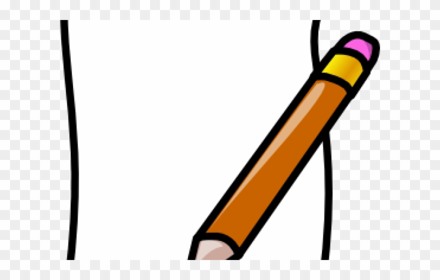 880x560 Notebook Clipart Paper And Pencil