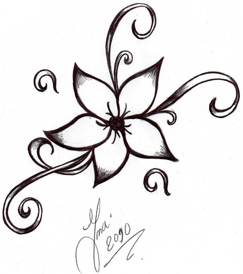 841x949 Flower Patterns To Draw Classy Idea