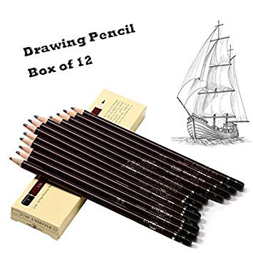 355x355 Lotory Art Drawing Professional Sketch Pencil Box