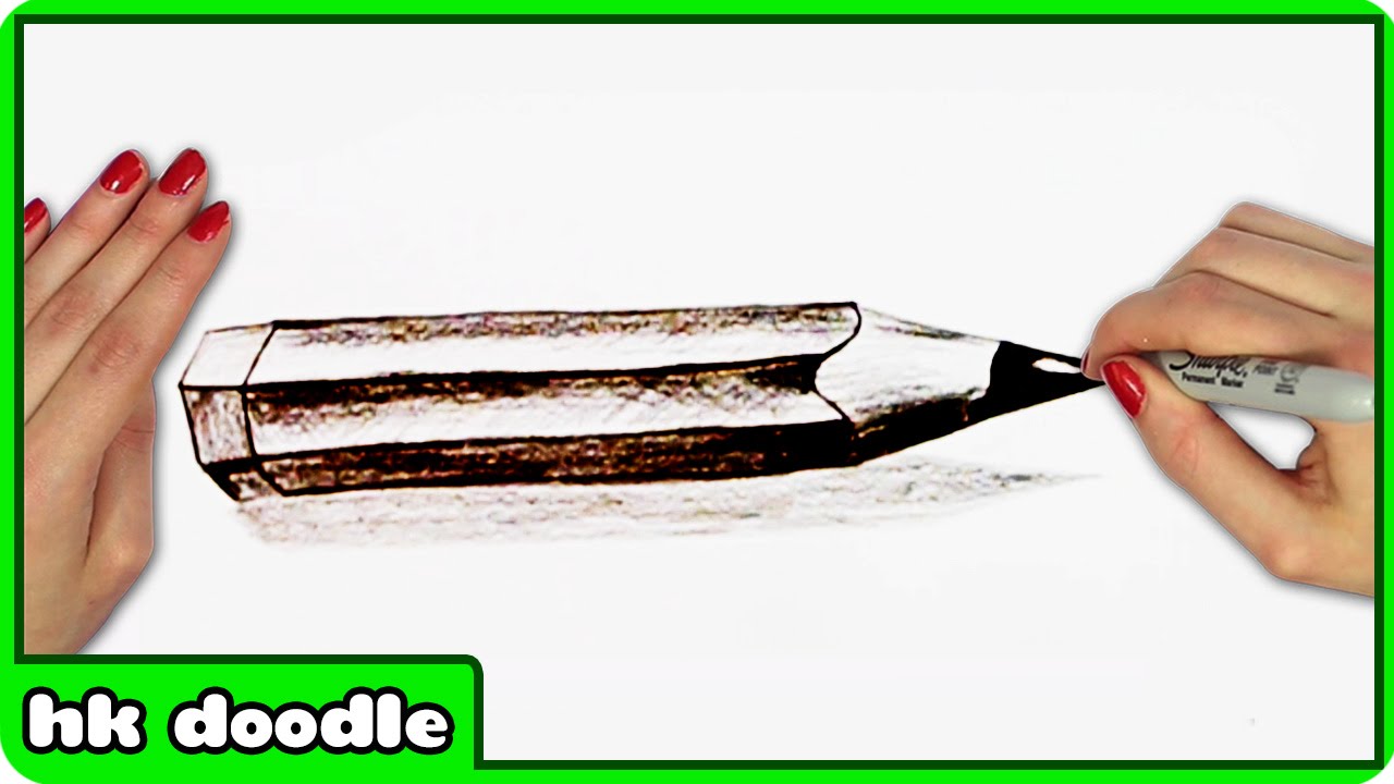 1280x720 How To Draw A Pencil