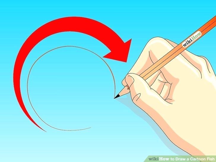 728x546 Drawings Of Cartoon Fish Image Titled Draw A Cartoon Fish Step