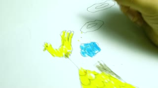 320x180 Hd Color Pencil Drawing Storyblocks Videos Royalty Free