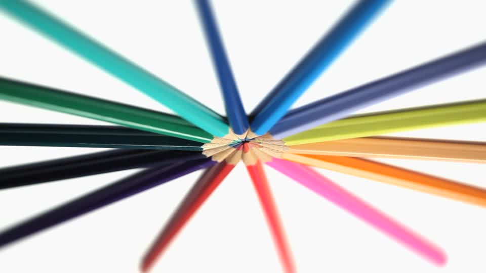 960x540 Child Painter Creativity Hd Stock Video