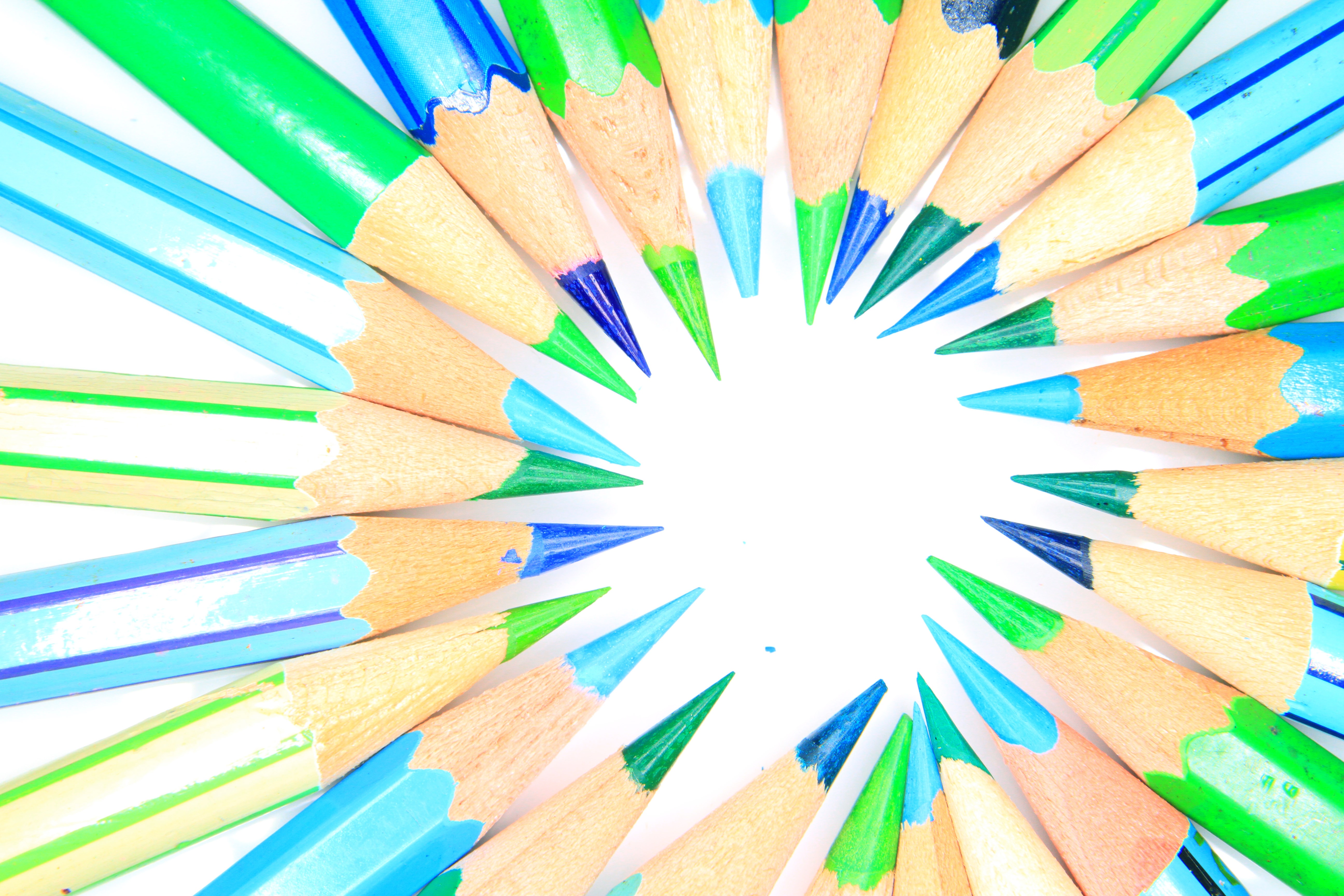 5184x3456 Free Images Sharp, Group, Wood, White, Row, Pen, Tool, Orange