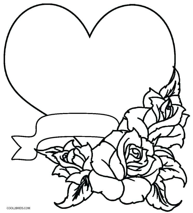 745x820 Skulls And Roses Coloring Pages Hearts And Roses Coloring Pages
